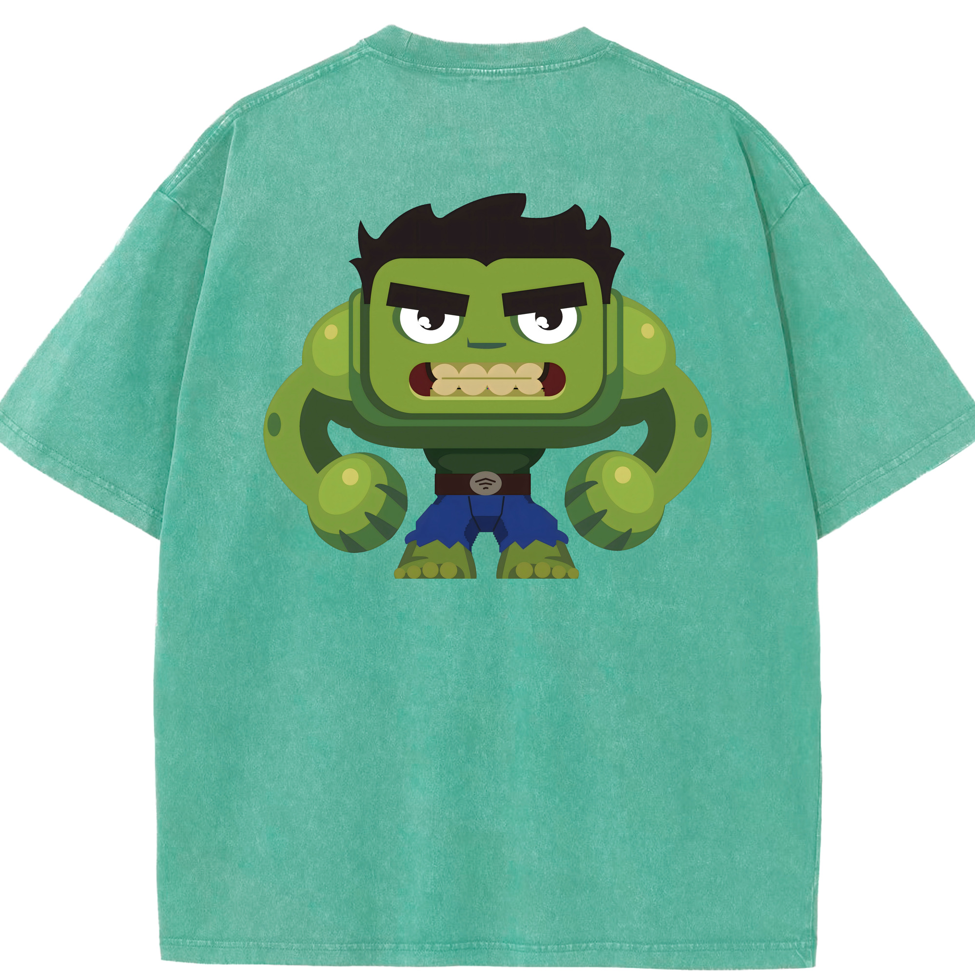 （画像用） アベンジャーズ The Avengers 綿100% ヴィンテージ風 半袖Tシャツ（背面プリント）